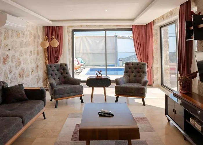 Villa İslamlar 2 Bedroom Secluded With Private Pool Kalkan