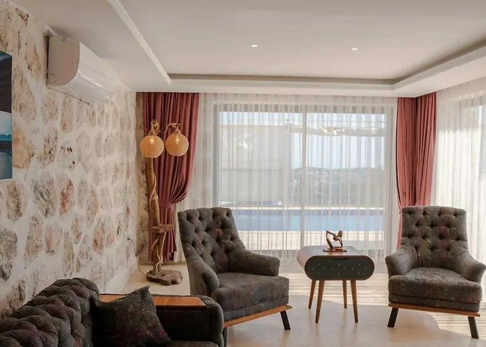 İslamlar 2 Bedroom Secluded With Private Pool * Kalkan